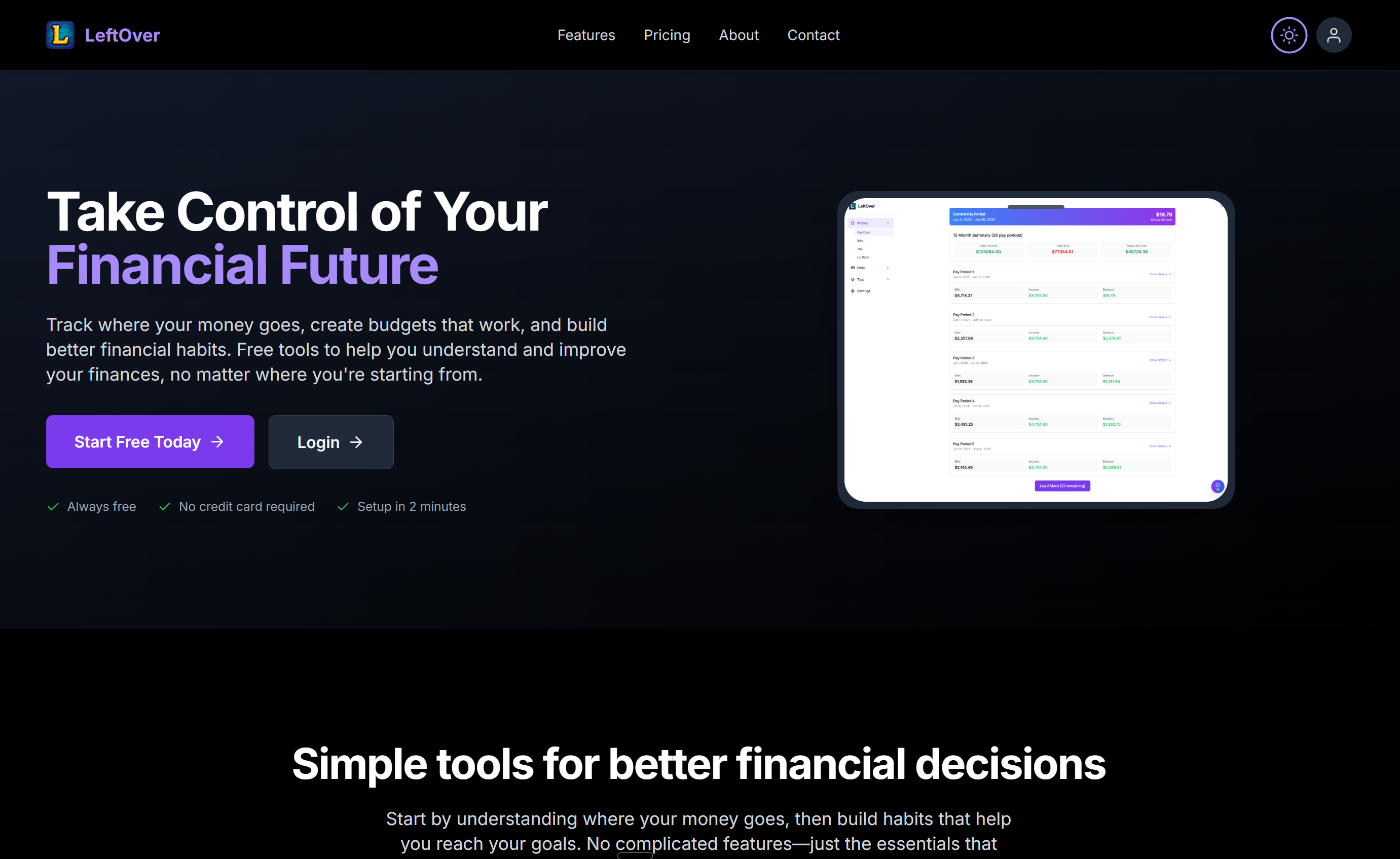 Leftover - AI Financial Management