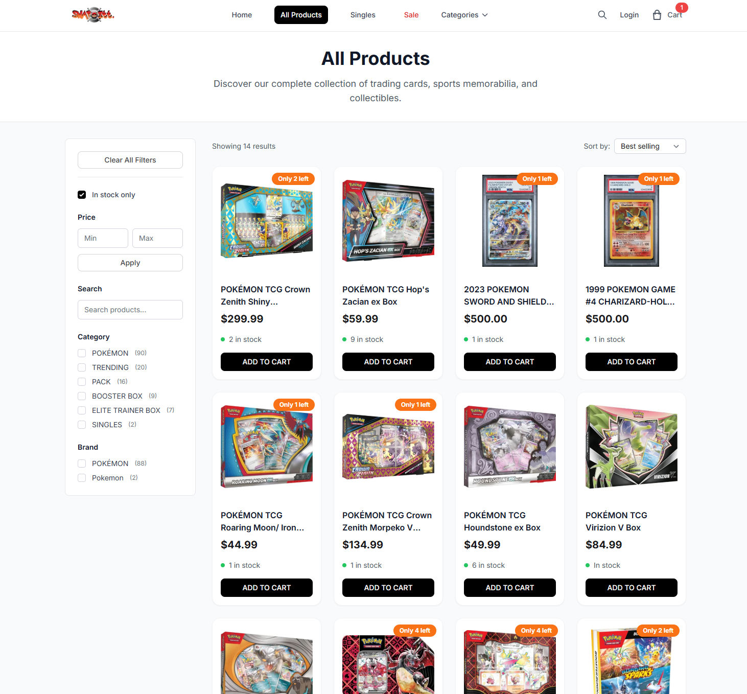 SwapItt Product Page After