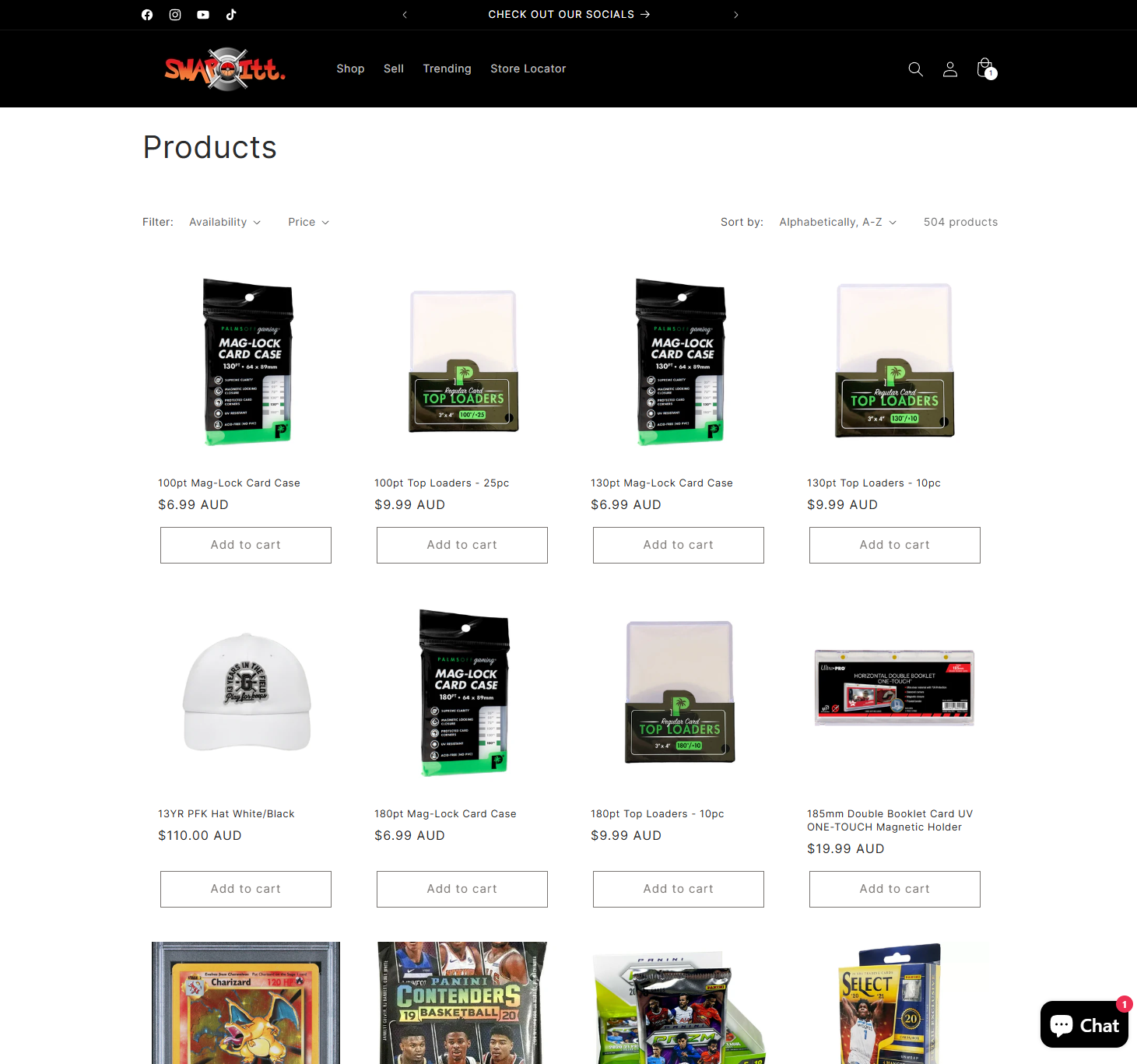 SwapItt Product Page Before